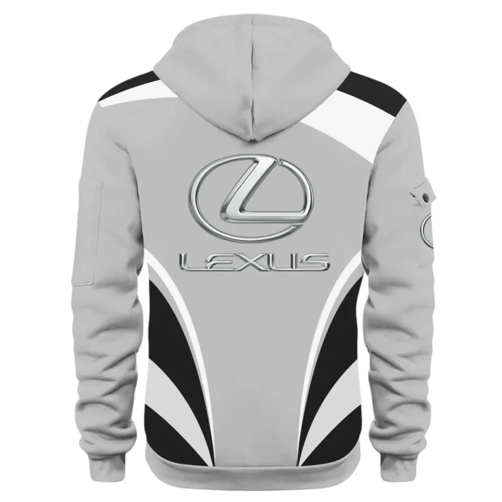 High-End Coupe Hoodie Half Zip 3D Print, Sporty & Street-Ready Hoodie CAR514100925112 - Image 3