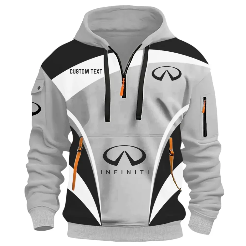 Performance Coupe Hoodie Half Zip 3D Print, Rugged & Sporty Hoodie CAR514100925114 - Image 2