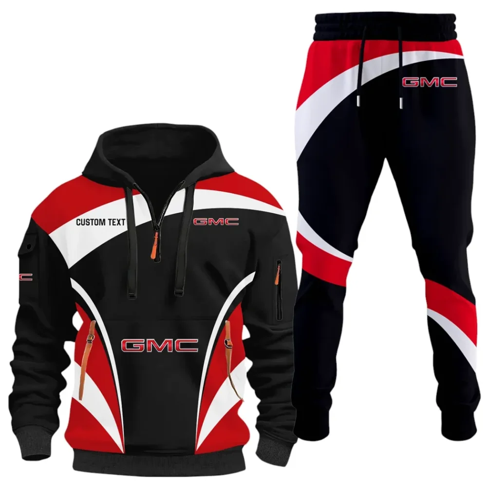 Tough Truck Hoodie Half Zip x Sweatpants Set, Performance Drive Hoodie Combo CAR514100925115
