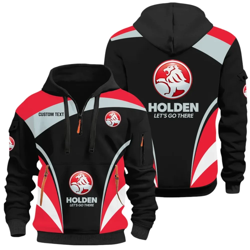 Classic Auto Hoodie Half Zip 3D Print, Comfortable Daily Hoodie CAR514100925116