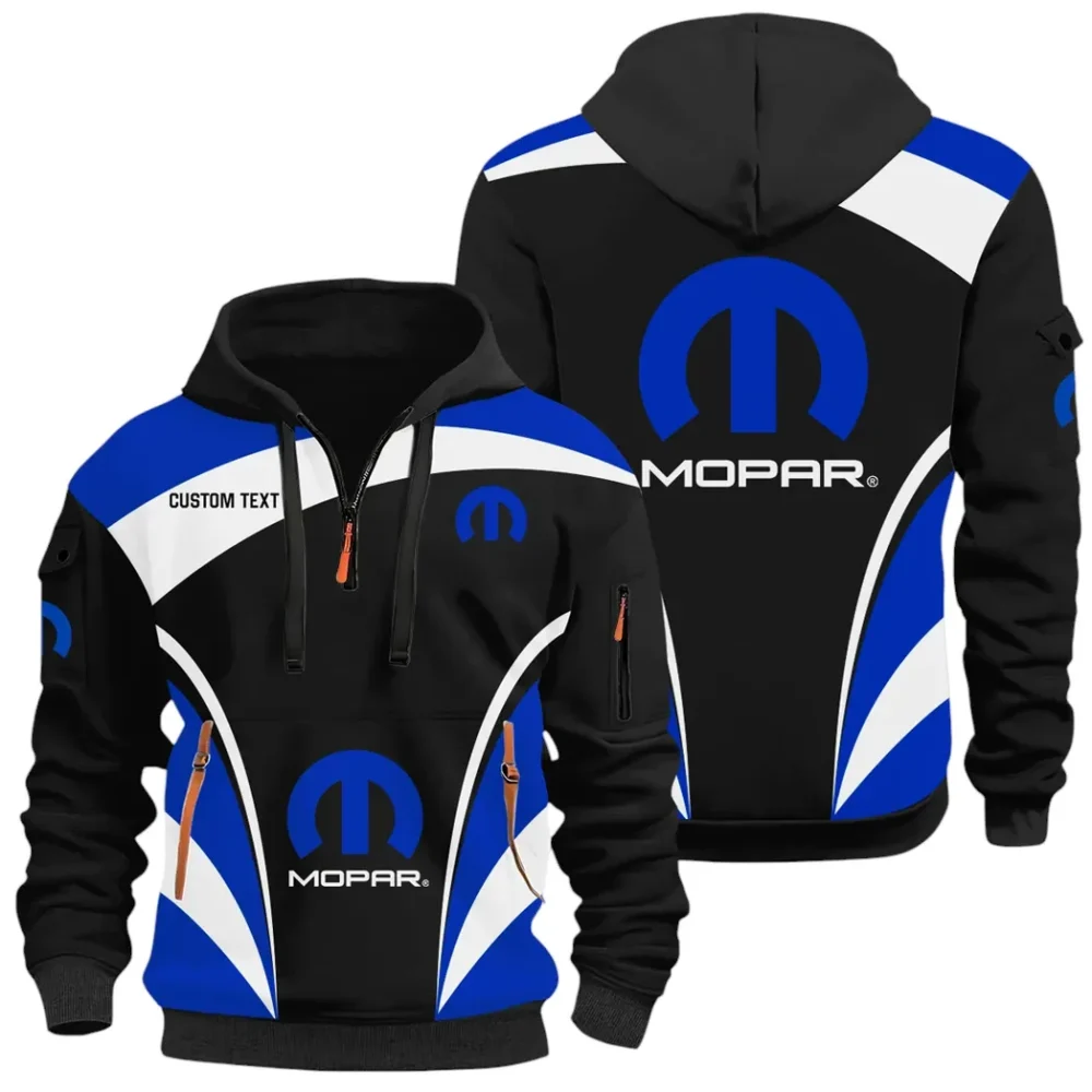 Classic Car Performance Hoodie Half Zip x Sweatpants Set, Road Warrior 3D Outfit Set CAR514100925119 - Image 2