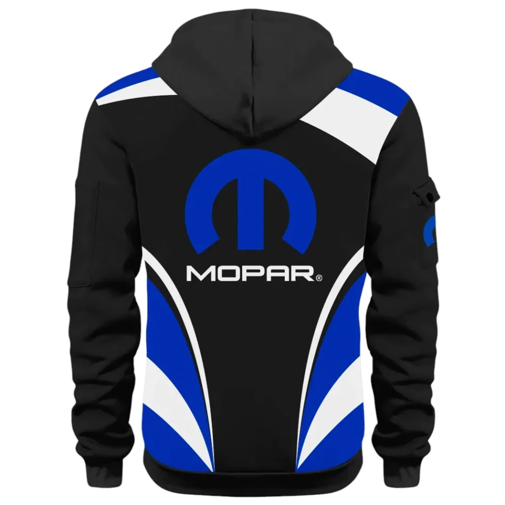 Classic Car Performance Hoodie Half Zip 3D Print, Rugged Casual Fit Hoodie CAR514100925119 - Image 3