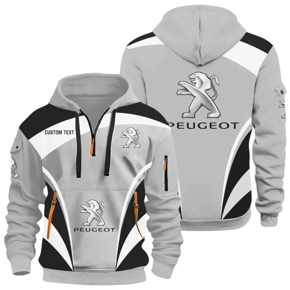 Family Auto Hoodie Half Zip x Sweatpants Set, Custom Road Lifestyle Hoodie Set CAR514100925120 - Image 2