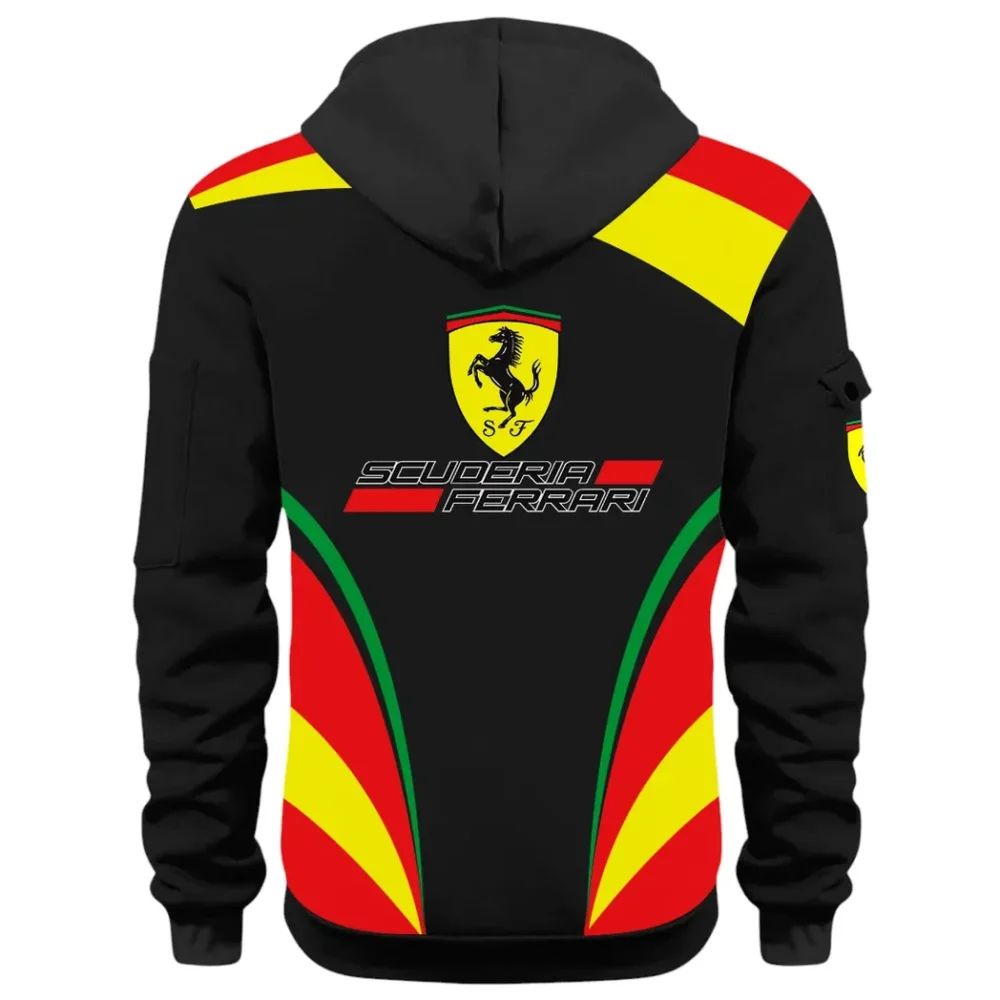 Racing Legend Hoodie Half Zip 3D Print, Lightweight & Casual Comfort Hoodie CAR514100925123 - Image 3