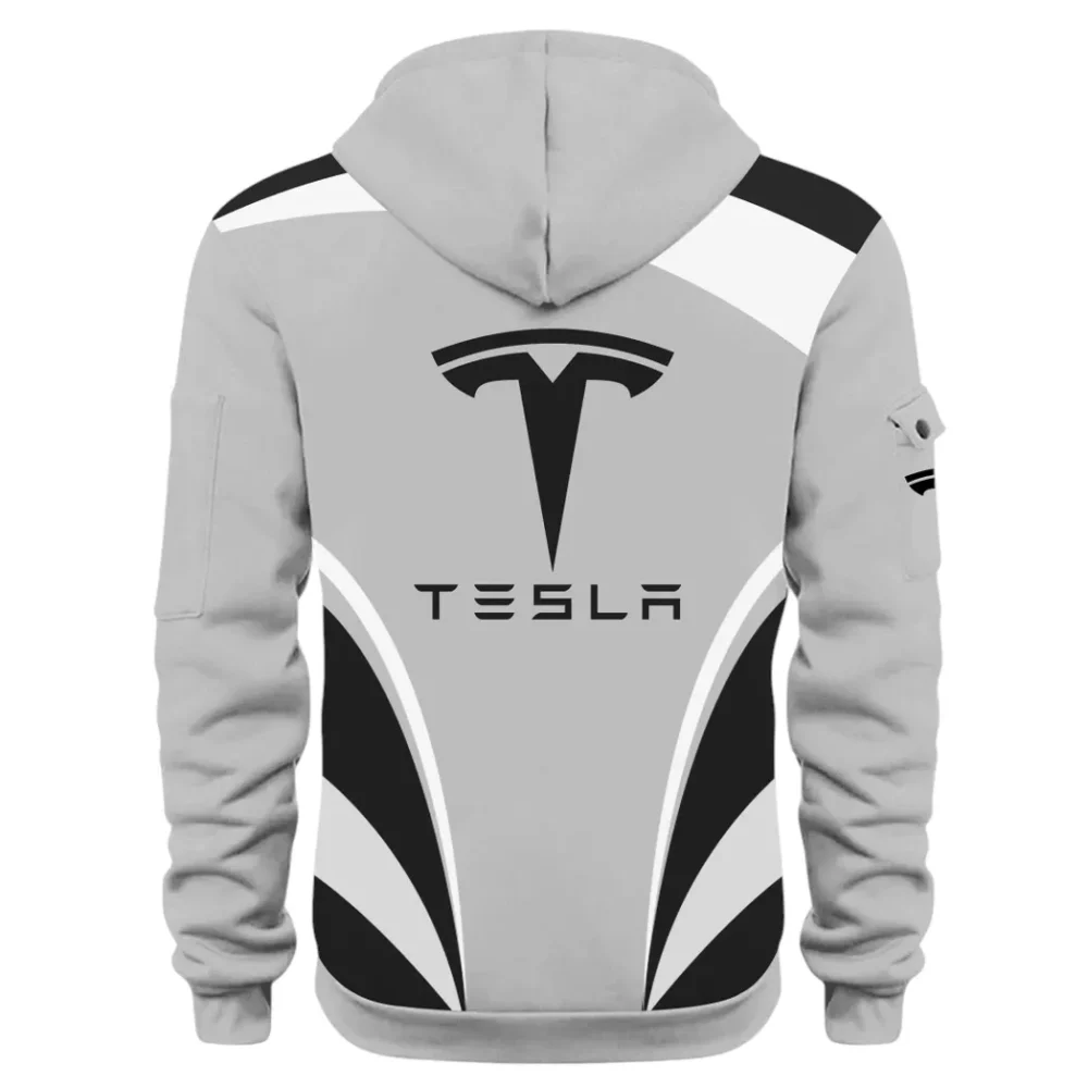 Futuristic Ride Hoodie Half Zip 3D Print, Sporty Everyday Wear Hoodie CAR514100925124 - Image 3