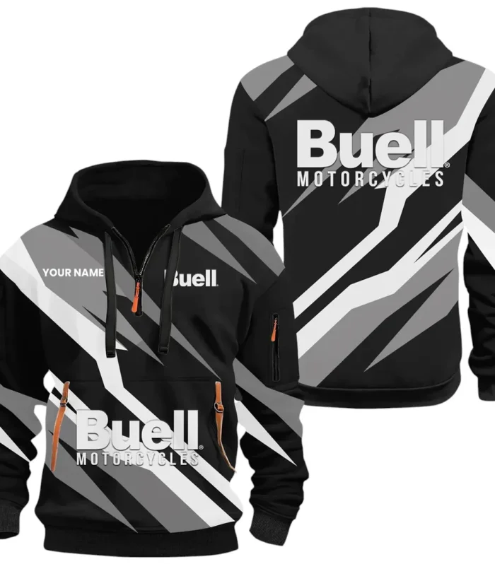 Street Racer Hoodie Half Zip 3D Print, Rugged Sporty Streetwear Hoodie CAR514100925128