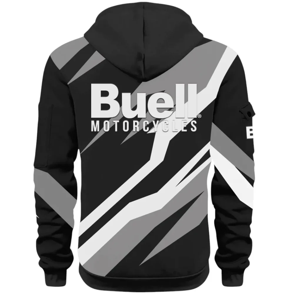 Street Racer Hoodie Half Zip 3D Print, Rugged Sporty Streetwear Hoodie CAR514100925128 - Image 3