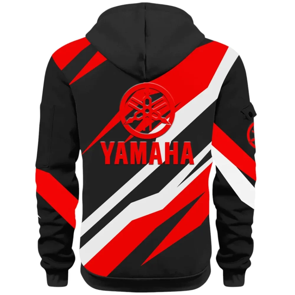 Racing Motor Hoodie Half Zip 3D Print, Sporty & Casual Everyday Wear Hoodie CAR514100925133 - Image 3