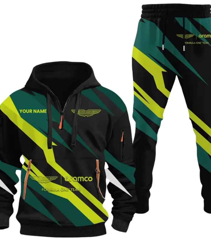 High-Performance Coupe Hoodie Half Zip x Sweatpants Set, High-Performance Driver Tracksuit CAR514100925139