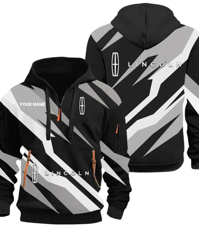Upscale Vehicle Hoodie Half Zip 3D Print, Rugged Casual Hoodie CAR514100925142