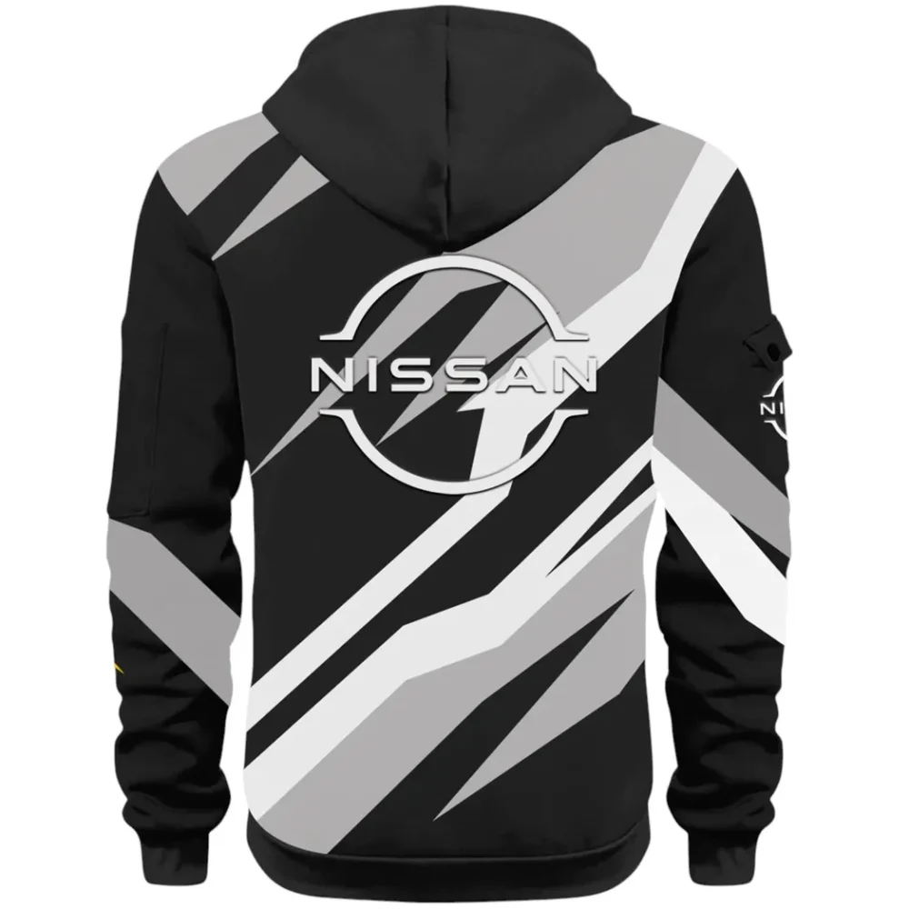 Electric Vehicle Hoodie Half Zip 3D Print, Rugged & Sporty Hoodie CAR514100925147 - Image 3