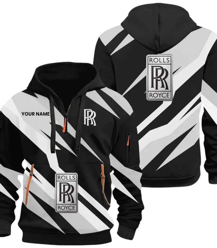 Luxury Auto Hoodie Half Zip 3D Print, Adventure-Ready Streetwear CAR514100925148