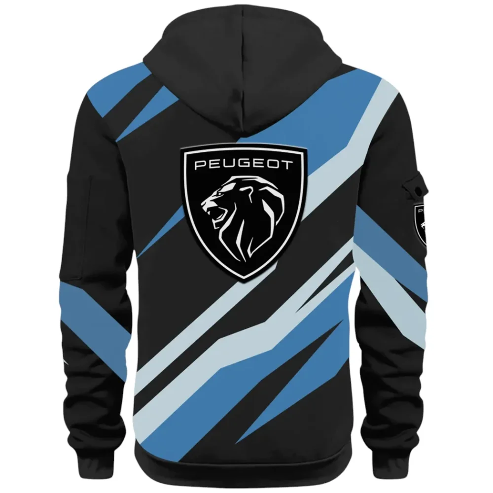 Family Auto Hoodie Half Zip 3D Print, Comfortable Daily Hoodie CAR514100925149 - Image 3