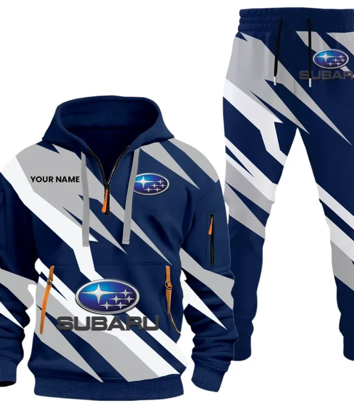 Touring Sedan Hoodie Half Zip x Sweatpants Set, Drive-Inspired Hoodie and Pants Set CAR514100925150