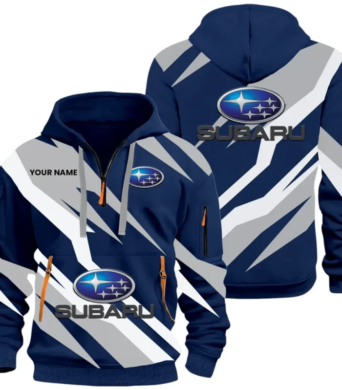 Touring Sedan Hoodie Half Zip 3D Print, Casual Street-Ready Hoodie CAR514100925150