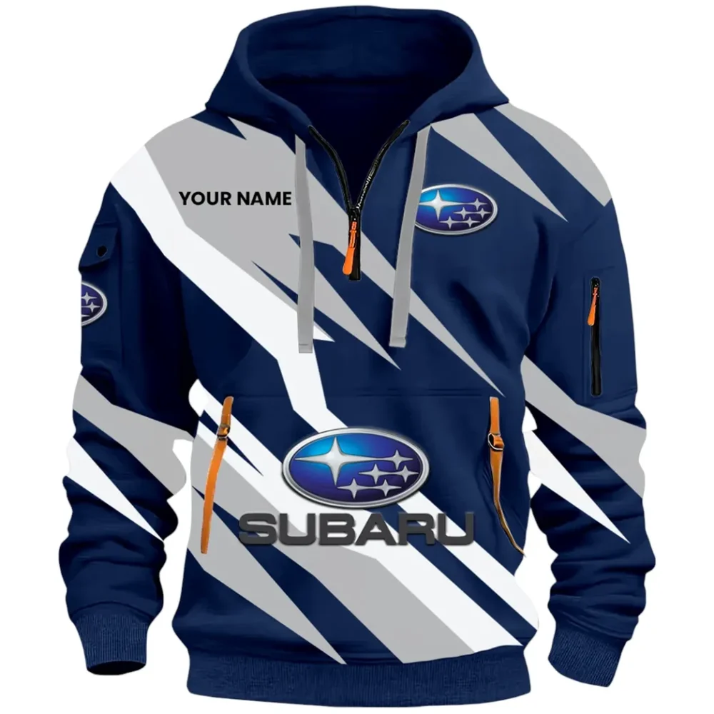 Touring Sedan Hoodie Half Zip 3D Print, Casual Street-Ready Hoodie CAR514100925150 - Image 2