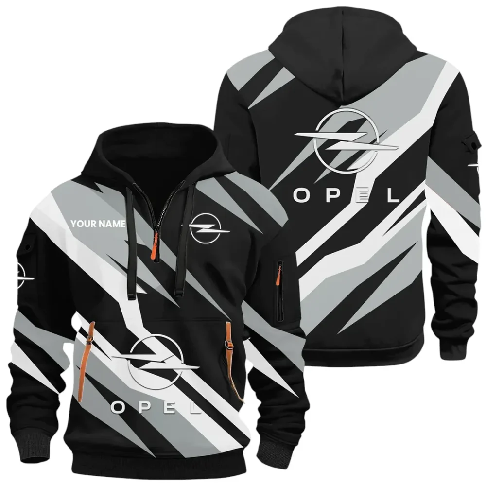 Daily Driver Hoodie Half Zip x Sweatpants Set, Road Warrior 3D Outfit Set CAR514100925153 - Image 2