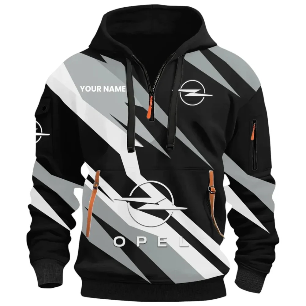 Daily Driver Hoodie Half Zip 3D Print, Everyday Comfortable Hoodie CAR514100925153 - Image 2