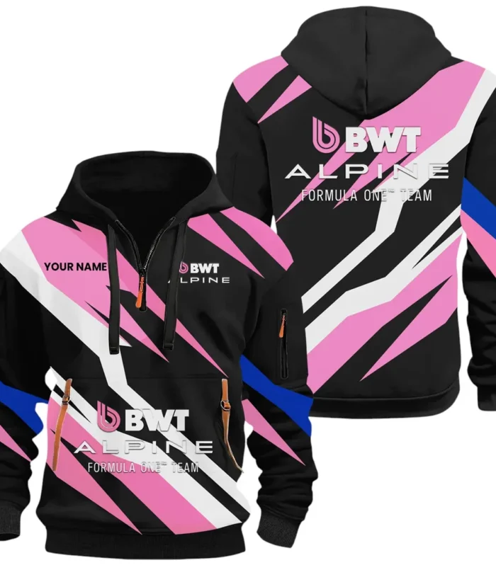 Sports Car Hoodie Half Zip 3D Print, Lightweight & Casual Comfort Hoodie CAR514100925156