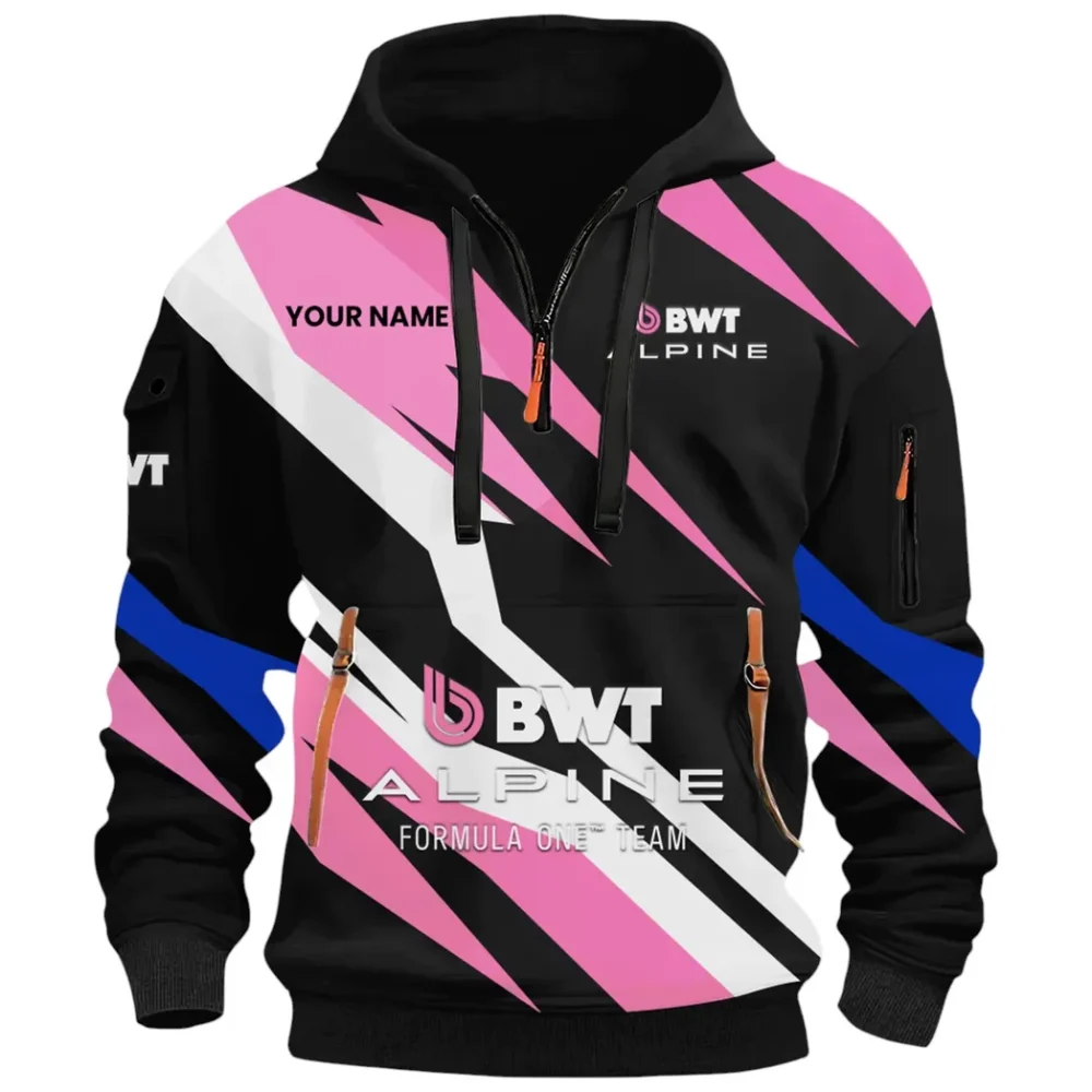Sports Car Hoodie Half Zip 3D Print, Lightweight & Casual Comfort Hoodie CAR514100925156 - Image 2
