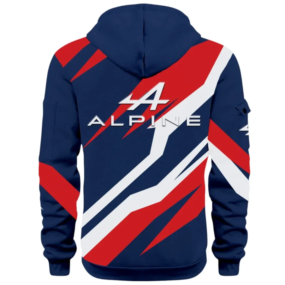 Sports Car Hoodie Half Zip 3D Print, Rugged Sporty Streetwear Hoodie CAR514100925161 - Image 3