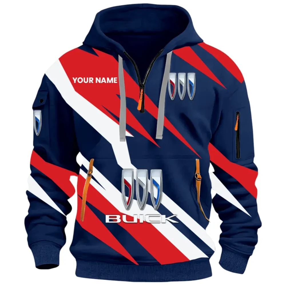 Full-Size Sedan Hoodie Half Zip 3D Print, Comfortable Urban Hoodie CAR514100925162 - Image 2