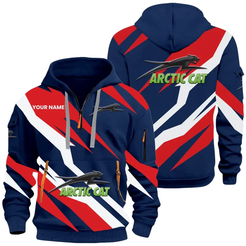 Recreational Off-Roader Hoodie Half Zip 3D Print, {phrase hoodie} CAR514100925164