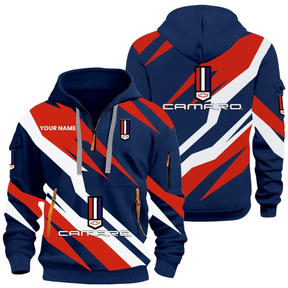 Street Racer Hoodie Half Zip 3D Print, Lightweight & Comfortable Streetwear Hoodie CAR514100925165