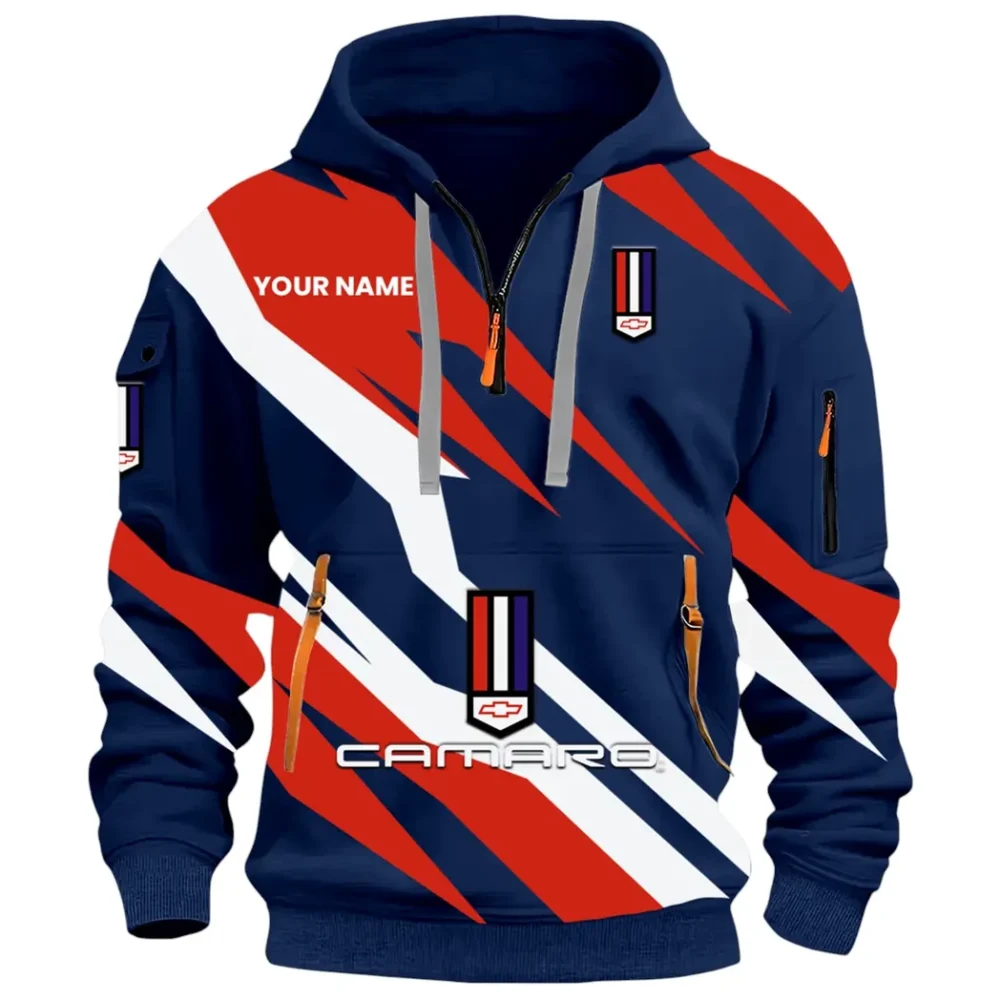Street Racer Hoodie Half Zip 3D Print, Lightweight & Comfortable Streetwear Hoodie CAR514100925165 - Image 2