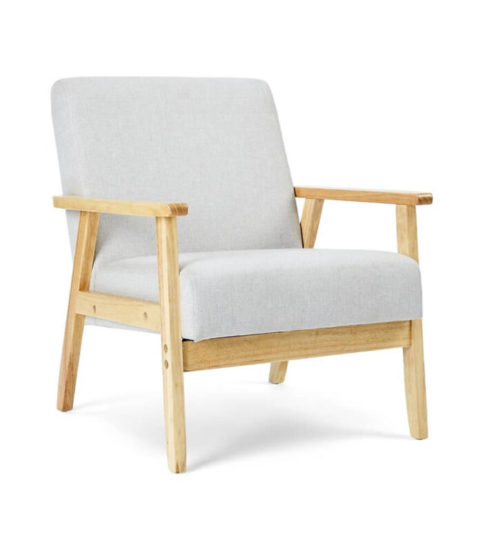 Everwood Upholstered Timber Dining Chair