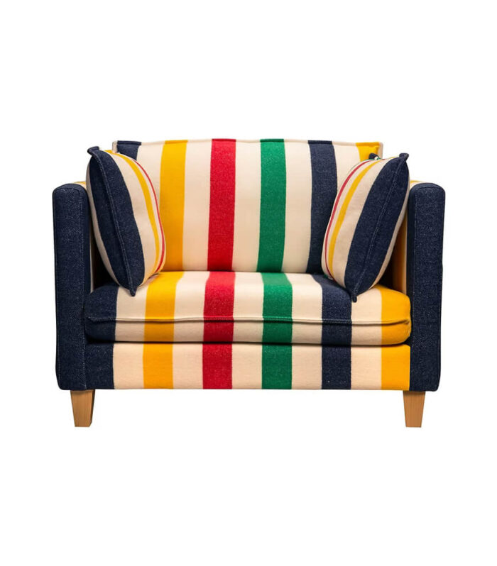 Churchill Heritage Stripe Lounge Chair